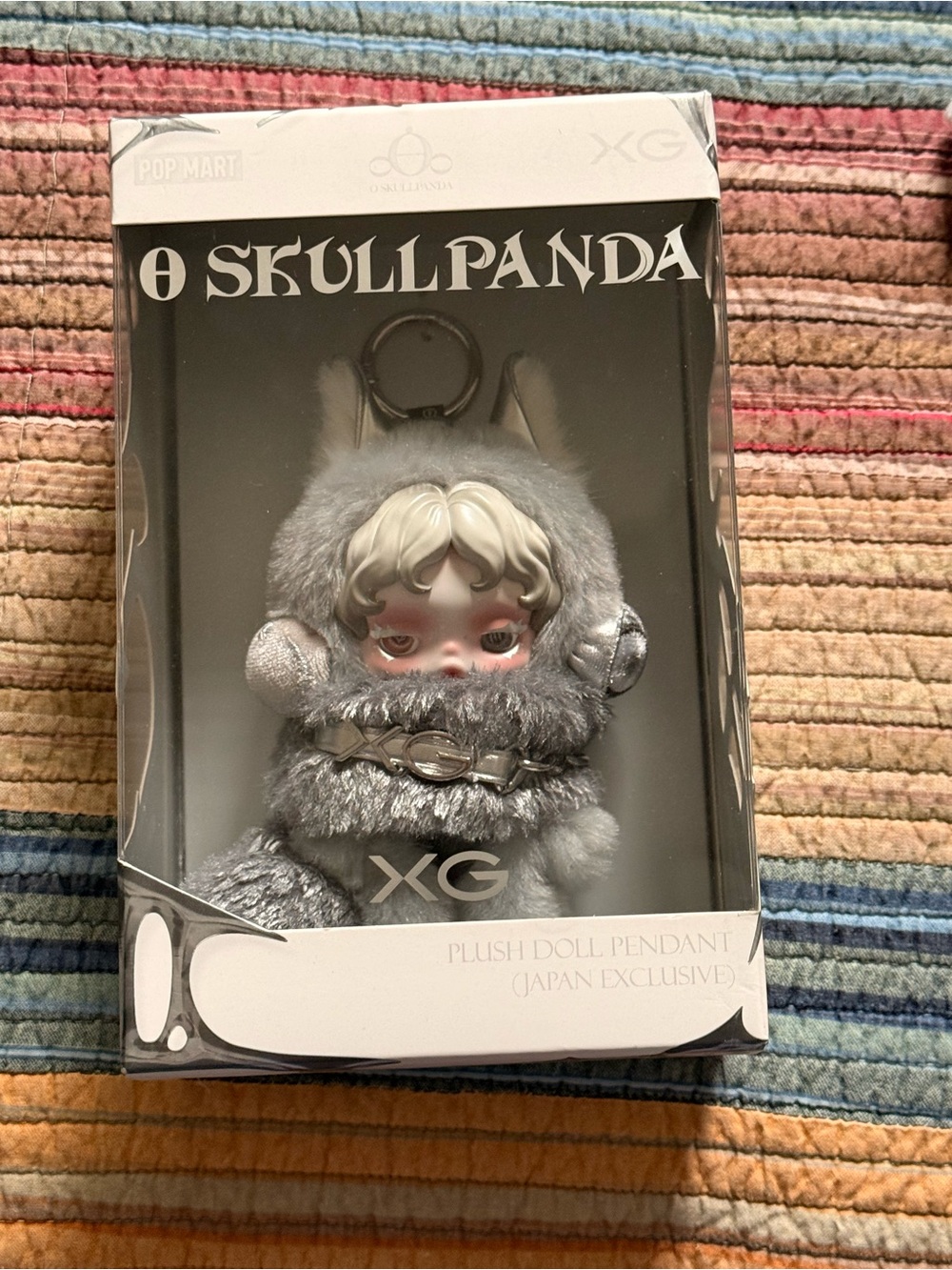 Pop Mart Skullpanda x XG Plush Pendant (Japan Exclusive) - Picture 2 of 7